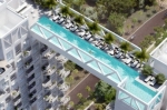 Prédio mais caro do mundo tem piscina que <br> liga duas torres a 38 andares de altura